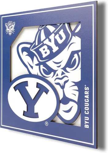 Vista 26 de YouTheFan NCAA Texas A&M Aggies - Arte de pared de la serie de logotipos 3D - 12x12 pulgadas