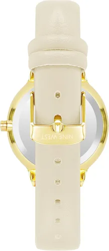 Vista 3 de Nine West Reloj con correa de esfera floral para mujer