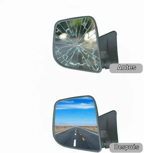 Vista 7 de Cristal de espejo de repuesto BOOLEE para 2009-2016 Chevy Traverse, 2007-2016 GMC Acadia, 2017 GMC Acadia Limited, 2007-2010 Saturn Outlook, lado