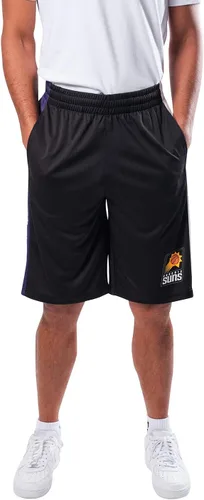 Vista 33 de Ultra Game Hombres - Pantalones cortos de baloncesto de malla oficiales de la NBA