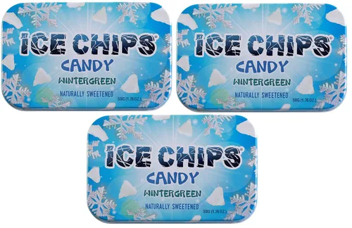 Vista 16 de ICE CHIPS Latas de caramelo de xilitol (Clove Plus, paquete de 3) - Incluye banda como se muestra