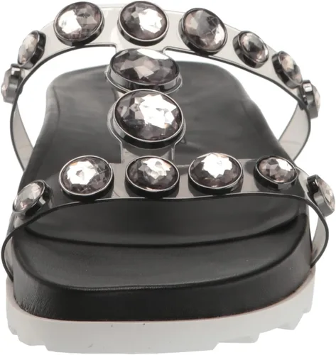 Vista 2 de Karl Lagerfeld Paris Women's Belinda Jeweled Platform Sandal Heeled