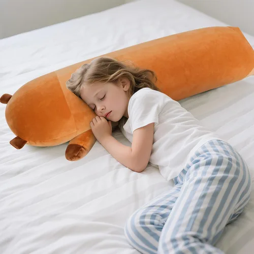 Vista 5 de 33 ih Lindo peluche de Capybara, peluche de Capybara, almohada corporal larga de Capibaras Peluches Kawaii, peluches decorativos, regalos