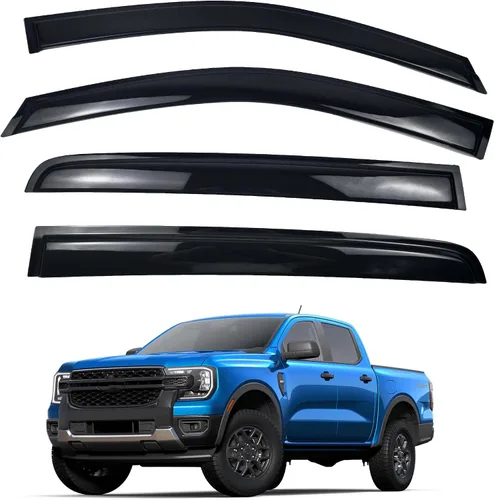 Vista 13 de Protectores de lluvia para ventanas compatibles con Toyota Prius 2010, 2011, 2012, 2013, 2014, 2015, accesorios para Toyota Prius, viseras