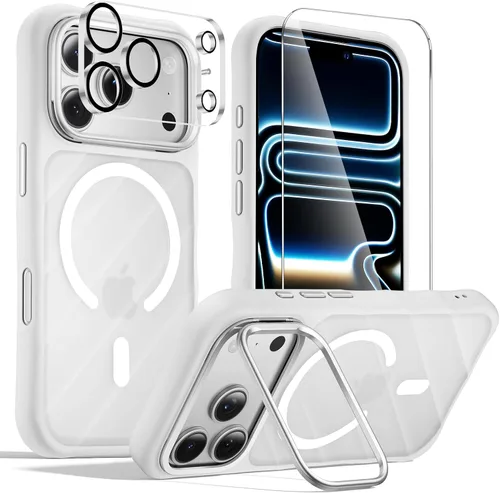 Vista 40 de Tigowos Funda magnética para iPhone 15, resistente a las caídas, sensación de piel mate, a prueba de golpes, ajuste delgado para iPhone 15, negro