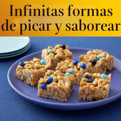 Vista 6 de Cereales para desayuno con avena Cheerios Honey Nut, sin gluten. 10.8 onzas