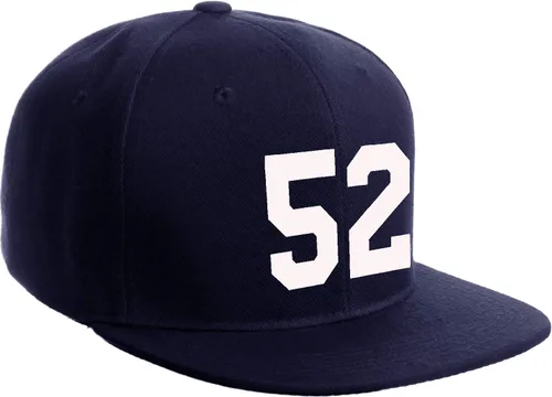 Vista 14 de Número de equipo modificado para requisitos particulares del jugador del color del sombrero del Snapback de la visera plana clásica de la visera