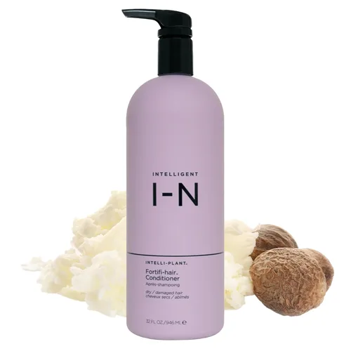 Vista 7 de Intelligent Nutrients Fortifi-hair Acondicionador hidratante reparador intensivo para cabello seco y dañado, rejuvenece, reconstruye, vegano, 8 onzas