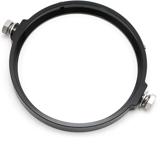 Vista 5 de Dreamseek Soporte de anillo de montaje de faros delanteros redondos de 5.75 pulgadas para Harley Sportster XL883 XL1200 Yamaha, Honda, Suzuki, Cafe