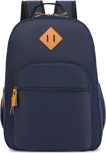 Vista 124 de Leaper Mochila para laptop para mujer: linda mochila floral para escuela, universidad, viajes, trabajo, mochila ligera para niños, Negro margarita