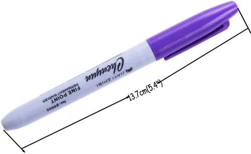 Vista 5 de Marcador permanente de piel de tatuaje, nuevo tatuaje estrella marcado Scribe Pen tatuaje pluma permanente 12 unidades tatuaje marcador pluma