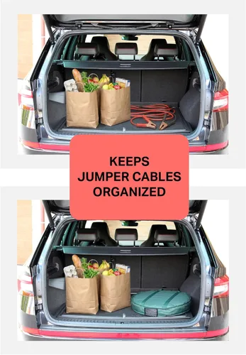 Vista 7 de LAMINET Fundas de herramientas multiusos para exteriores, bolsa de herramientas para manguera de jardín para cable de carga EV, cables de puente