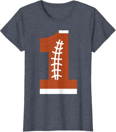 Vista 53 de 1st Birthday Football Ball Boys Camiseta de regalo de 1 año Negro