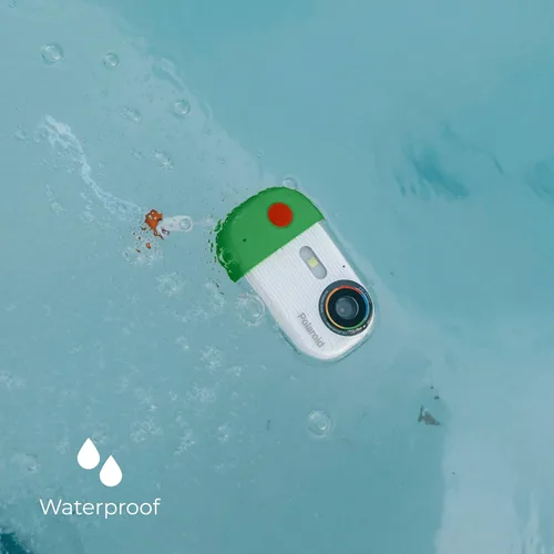Vista 4 de Cámara submarina Polaroid - 18MP 4K UHD, impermeable para esnórquel y buceo con pantalla LCD, recargable por USB