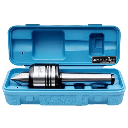 Vista 11 de Accusize Industrial Tools Centro de precisión MT2 para trabajo medio, longitud total 5.83 pulgadas, 0537-6436 OAL 5.83 pulgadas, precisión