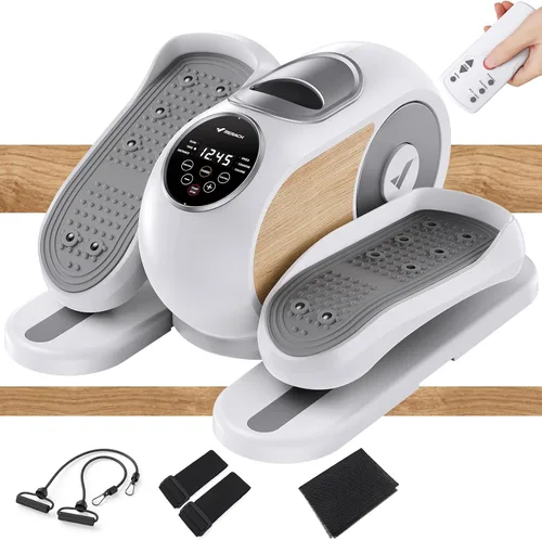 Vista 7 de Sitting Under Desk Elliptical Machine, Leg Exerciser While Sitting for Seniors, Seated Pedal Exerciser, Quiet & Portable Pedal Exerciser with 8