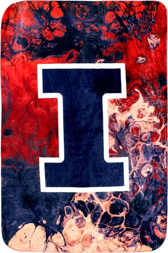 Vista 10 de College Covers Everything Comfy Arkansas Razorbacks Color Swept Manta Suave de Tiro, 30" x 40