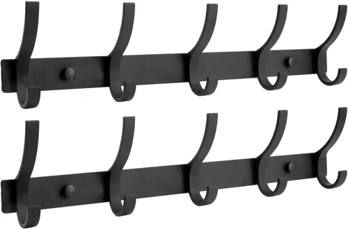 Vista 8 de Optish Perchero de Pared para Montar, Gancho para Abrigos de Montaje en Pared, Ganchos de Pared para Colgar, Perchero para Sombreros para Paredes