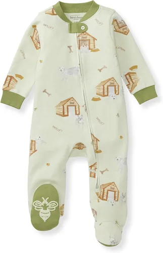Vista 152 de Burt's Bees Baby - Pijama de una pieza para bebé, mameluco para dormir y jugar, algodón 100% orgánico, cremallera frontal