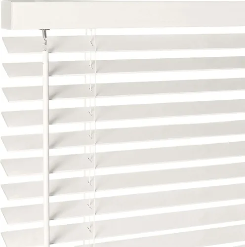 Vista 16 de Persianas de madera real de 2 pulgadas para ventanas de interior, persianas venecianas opacas de madera maciza, tamaño personalizado, color cereza