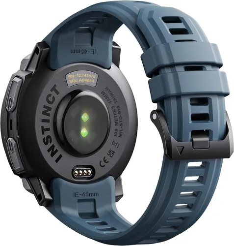 Vista 35 de NotoCity Correa de repuesto para Garmin Instinct, silicona suave, compatible con Garmin Instinct 2/Solar/Tactical(verde militar)