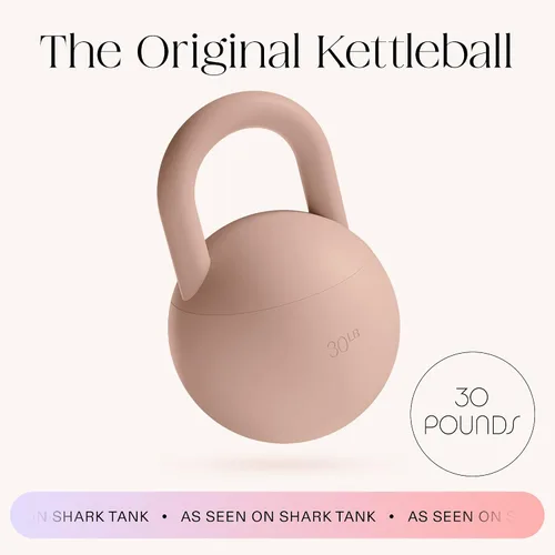 Vista 2 de Bala Kettleball, pesas rusas suaves para mujer, equipo de entrenamiento de fuerza y núcleo para entrenamientos de gimnasio en casa, pesas