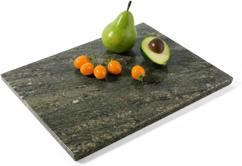 Vista 14 de Koville Tabla de cortar de mármol para cocina, tabla grande de quesos de losa de mármol de 16 x 12 pulgadas, tabla de servir rectangular