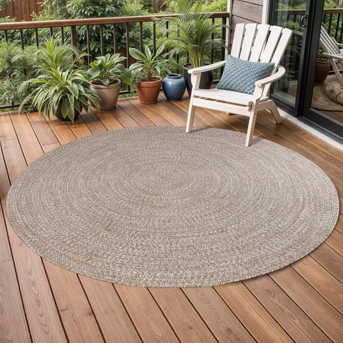 Vista 65 de Superior Alfombra de área grande para interiores y exteriores, reversible, trenzada, decoración del piso del hogar para sala de estar, cocina