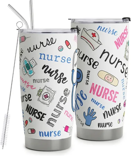 Vista 9 de regalos de Coordinador de Caos - Taza de viaje Coordinador de Caos con pajita para mamá, compañera de trabajo, jefa, gerente, empleada - Taza