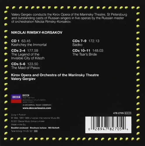 Vista 2 de Rimsky-Korsakov 5 Operas