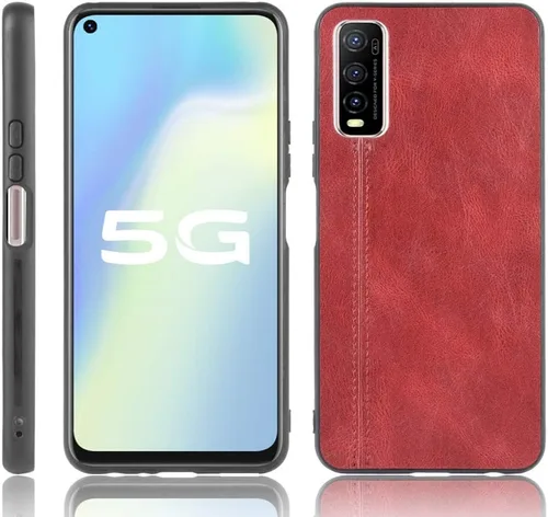 Vista 52 de Funda para Vivo iQOO Z1x 5G, funda para Vivo iQOO Z1x 5G Funda de piel sintética con funda 3 en 1, color azul