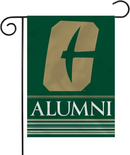 Vista 56 de Rico Industries NCAA Alumni - Bandera de jardín de doble cara de 13 x 18 pulgadas