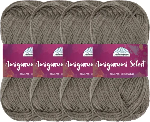 Vista 23 de JubileeYarn Amigurumi Select - Hilo acrílico DK - Begonia - 4 madejas
