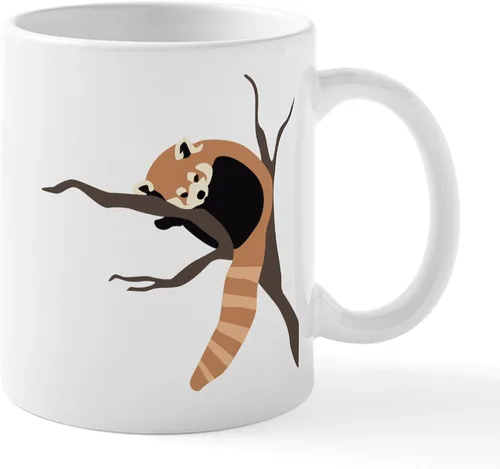 Vista 11 de CafePress Turtle And Panda - Taza de café de cerámica de 11 oz (11.0 fl oz)