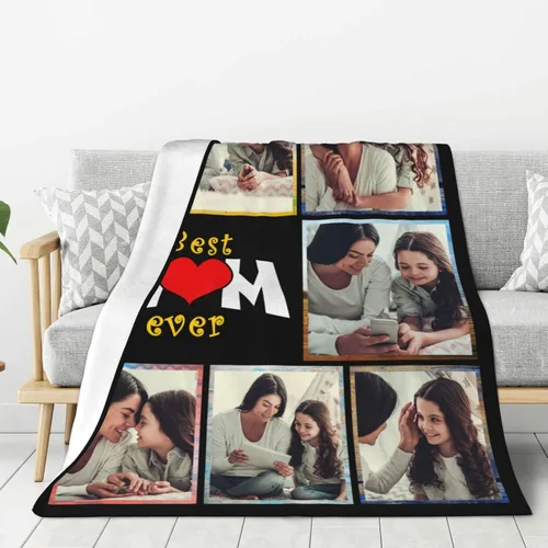 Vista 57 de JCETUNO Regalos personalizados de San Valentín para él y ella, mantas personalizadas con foto, mantas de fotos personalizadas, mantas de fotos