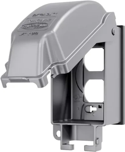 Vista 9 de TayMac MX3300 RaynGuard - Cubierta de metal resistente a la intemperie para uso, 1 banda, extra duty, color gris