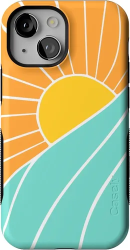 Vista 75 de Funda Casely para iPhone 13 Mini Todo lo que necesitas es amor Beatles Compatible con MagSafe Diseño de funda protectora audaz