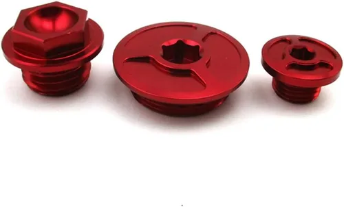 Vista 5 de DJ-Motor Tapones de filtro de aceite de sincronización del motor para XR250 Baja Motard TRX400EX TRX450R/ER CRF150R (2007-2016) CRF250R (2010-2016)