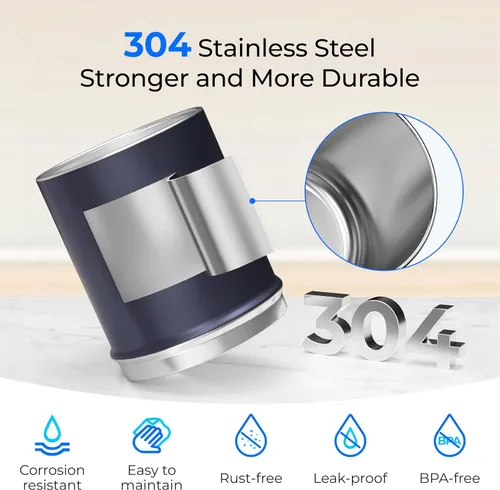 Vista 6 de Sistema de filtro de agua por gravedad Waterdrop 2.25G, estándar NSF/ANSI 42 y 372, sistema de acero inoxidable con 2 filtros de carbón, reduce