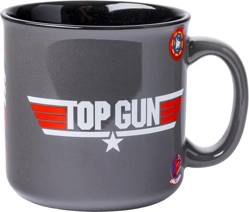 Vista 15 de Silver Buffalo - Taza de cerámica de campamento de A Goofy Movie de Disney, diseño retro con Goofy, Max Goof, Roxanne y Bobby Zimmeruski, 20 onzas