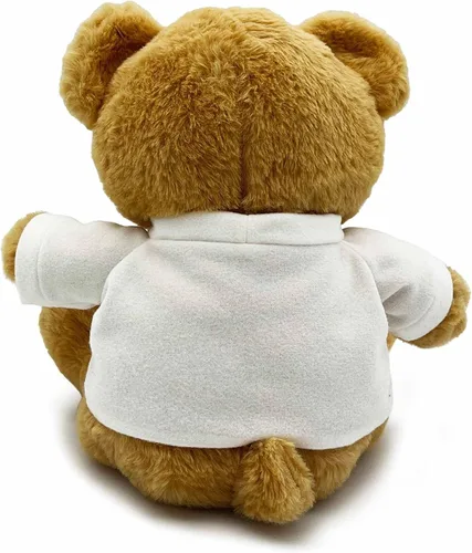Vista 6 de DIBSIES Oso de peluche personalizado para la primera Navidad del bebé, 12 pulgadas