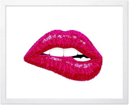 Vista 36 de Poster Master Impresión de labios dorados, póster de mordida de labio, arte moderno y minimalista, regalo bohemio para hombres y mujeres, diseño