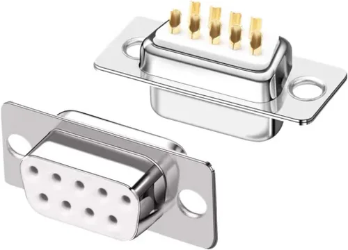 Vista 2 de 10PCS Juntas chapadas en oro DB9 RS232 D-SUB Serial Soldadura Copa