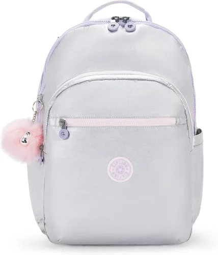Vista 41 de Mochila Kipling Seoul extra grande para laptop de 17", Grande True Blue Tonal 2