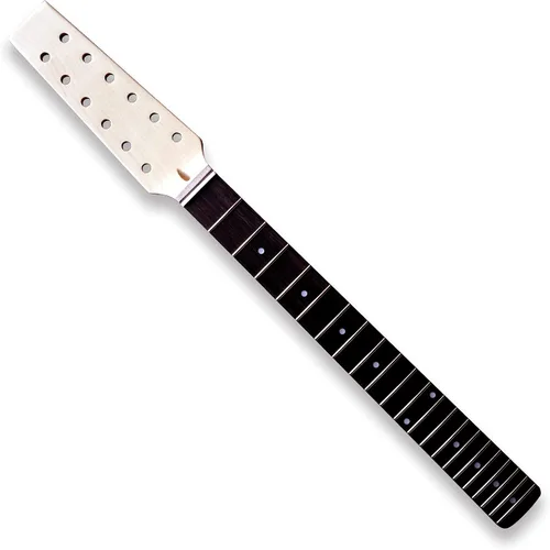 Vista 4 de DIY 12 cuerdas ST estilo guitarra eléctrica kits caoba cuerpo arce cuello usted construye la guitarra