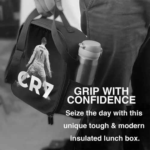 Vista 5 de #7 Bolsa de almuerzo aislada Bolsa de almuerzo impermeable reutilizable Bolsas de hielo para el almuerzo