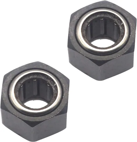 Vista 3 de Paquete de 2 rodamientos unidireccionales de tuerca hexagonal Vgoohobby de 0.472 in compatibles con Vertex VX 18 16 SH21 0.472 in Engine RC Nitro