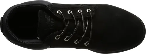 Vista 5 de Timberland Icon Premium Oxford impermeable para hombre, negro grano entero, 7.5