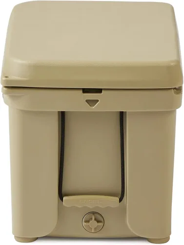 Vista 3 de Engel Enfriadores ENG50 Caja de hielo moldeada rotacionalmente duradera de alto rendimiento para 60 latas para acampar, cazar y pescar Canela
