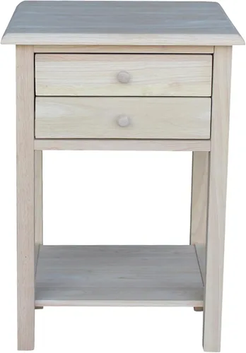 Vista 11 de International Concepts - Lámpara de mesa, madera, sin terminar